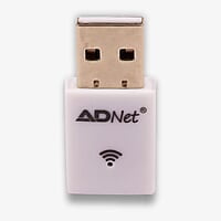 Adnet AD 1020 Network USB WIFI Dongle to DVR Receiver For PC (White)