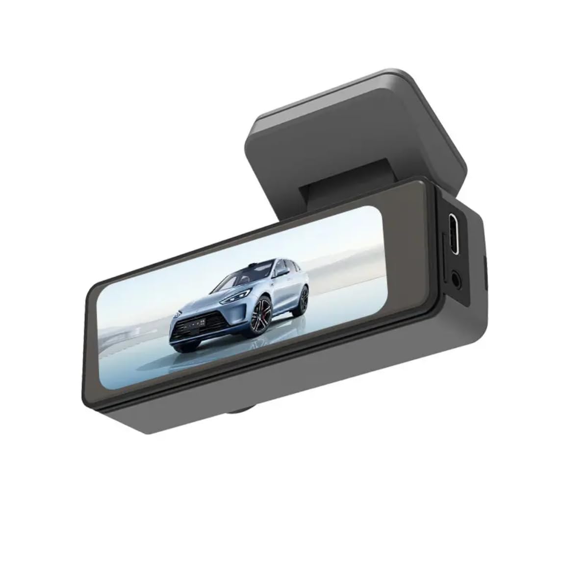 Dash Camera (F23) 4K Dual ,(7.62cm) 3” IPS Display, WiFi & GPS, 170° Wide Angle, Night Vision, G-Sensor, Loop Recording, Motion Detection, Parking Mode, Car DVR Dashboard Recorder