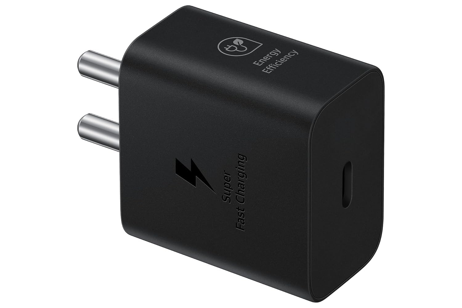 SAMSUNG 25W Type C Fast Charger (Adapter Only, Support PD 3.0 PPS, Black)