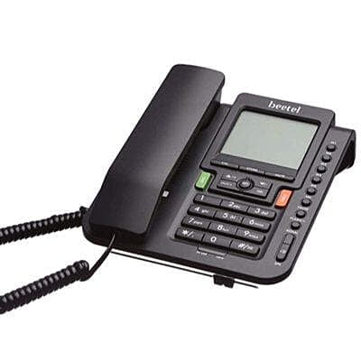 Beetel M71N Caller ID Corded Landline Phone (White)