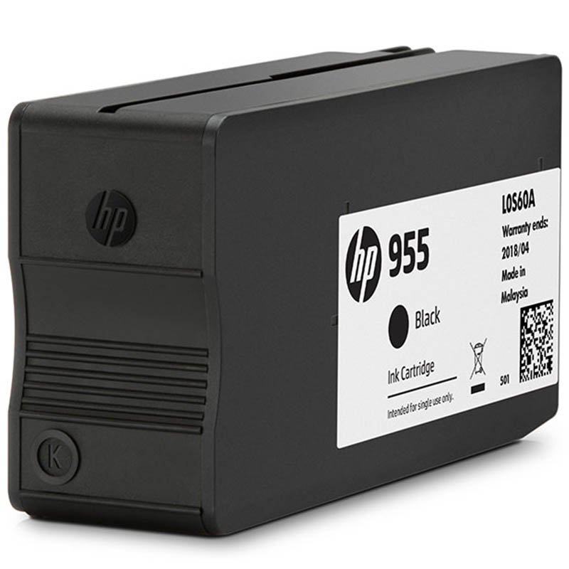 HP 955 Black Cartridge L0S60AA for printer