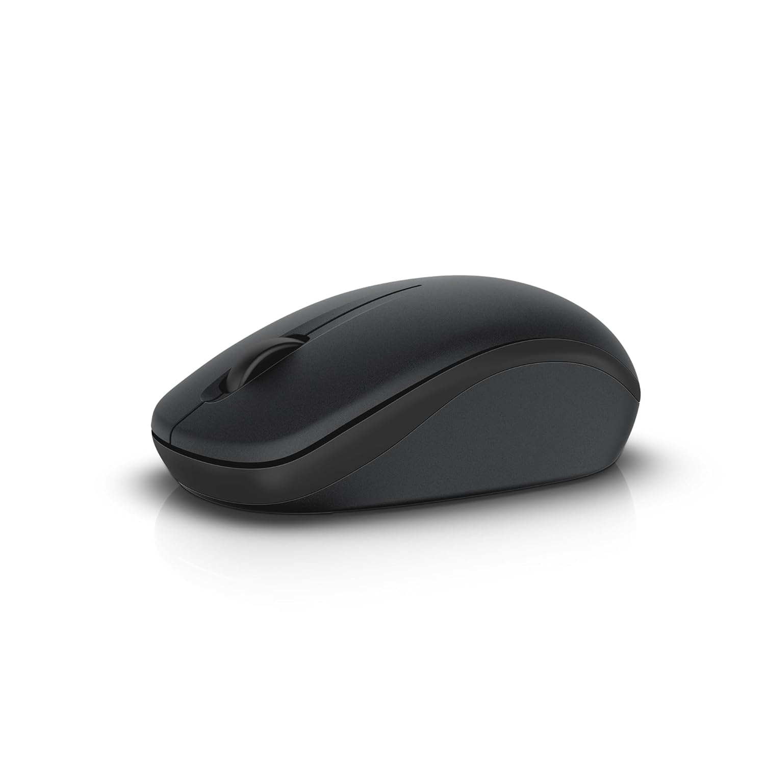 Dell WM126 Wireless Mouse, 1000 DPI, 2.4GHz with USB Nano Receiver, 12-Month Battery Life, Ambidextrous, Plug & Play – Black