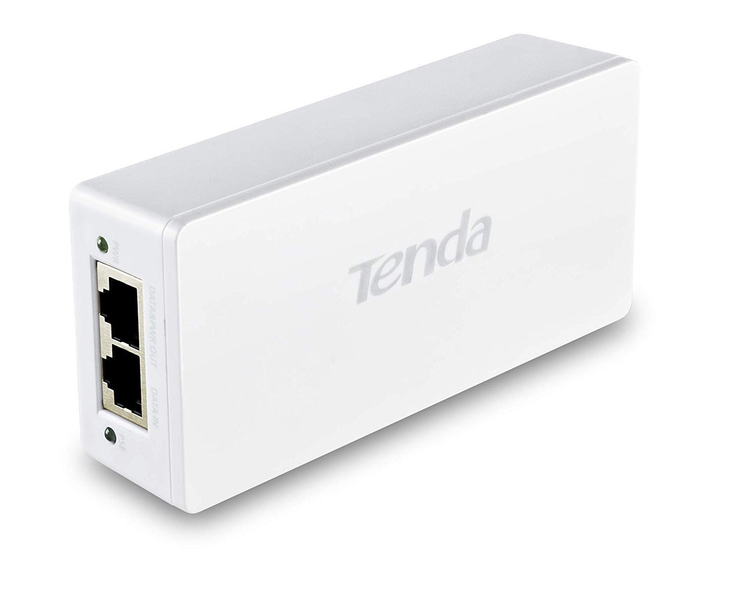 Tenda POE30G-AT Gigabit PoE Injector 30W Output Power | Compliant with IEEE 802.3af/at Standard |Power Distance Extension of up to 100 Meters |Plug and Play