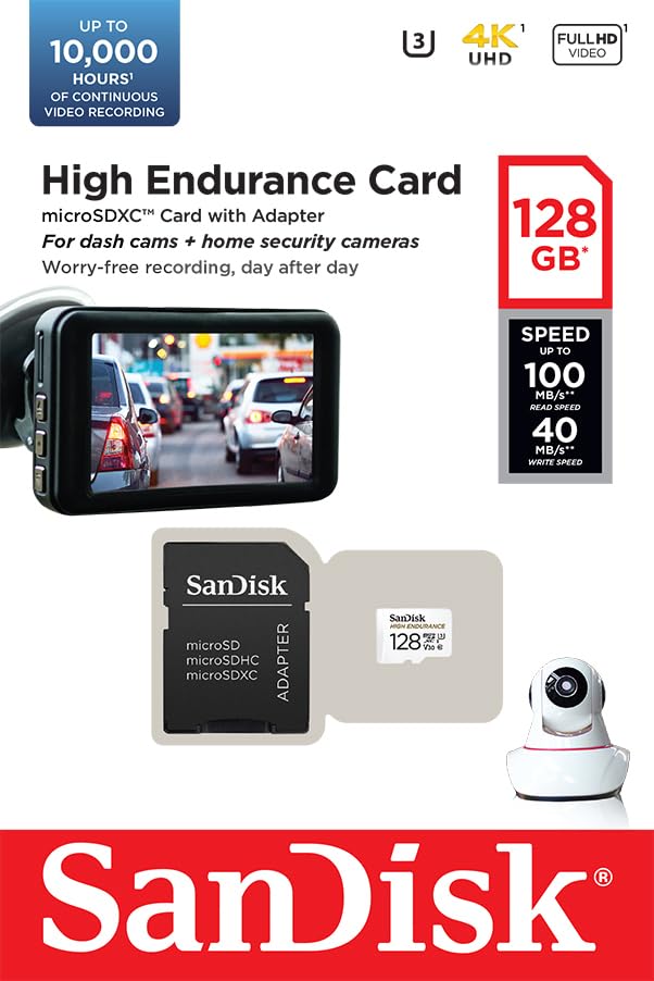 SanDisk High Endurance microSD Card