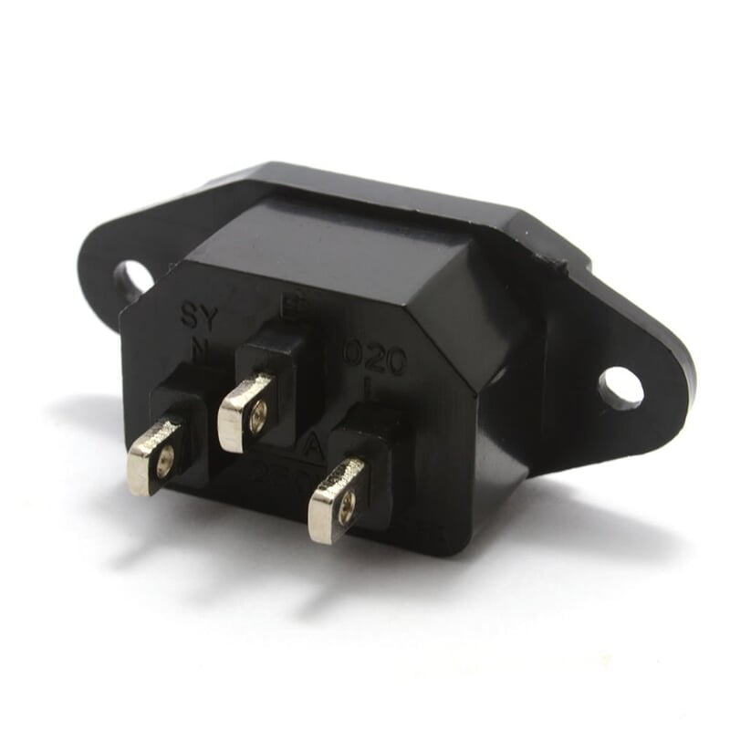 Panel Mount Plug SMPS Connector