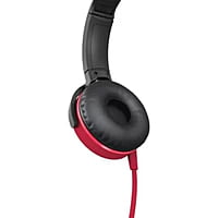 XB450 BT Headphone with Mic Wired Headset (Smart Red)