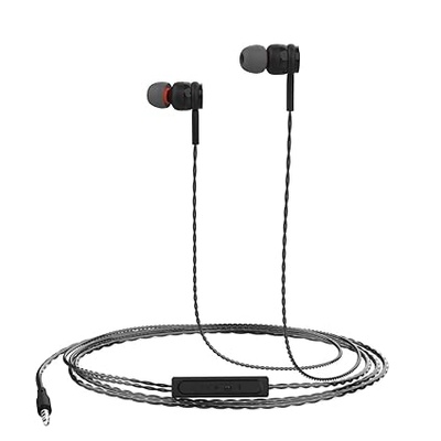 Portronics Conch Gama Earphone,1.2m Tangle Free Cable, Mic, 3.5mm Aux Port Wired Gaming  (Black, In the Ear)