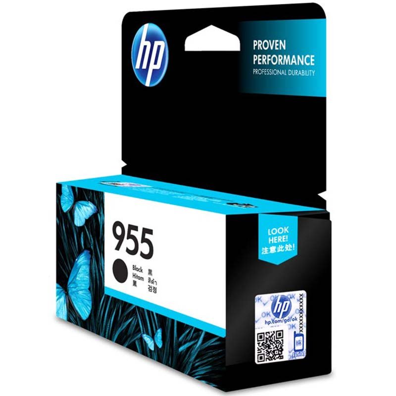 HP 955 Black Cartridge L0S60AA for printer