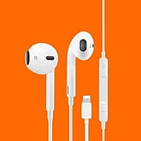 Champion Wired EarPods with Lightning Connector for Apple (White)