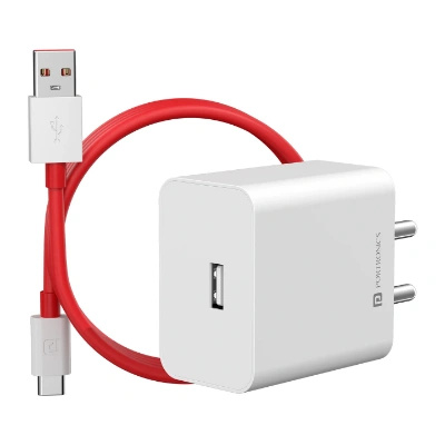 Portronics 35W Adapto 35A USB-A Fast Charging Adaptor with 1M Charging Cable, Support VOOC Charging/WARP Charging/Dash Charging/Quick Charging, Suitable for Oneplus,Samsung,Oppo,Realme,Mi (White)