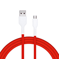 Champion USB to Type-C 3Amp Data Sync & Charging Cable TPE for all Android & USB Type-C Devices (Grey)