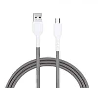 Champion USB to Micro 3Amp Data Sync & Charging Cable TPE for all Android & Micro USB Devices (Red)