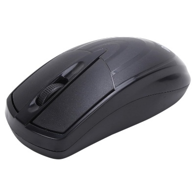 Wireless Mouse AD-891, 2.4 GHz with USB Nano Receiver, Optical Tracking, for PC/Mac/Laptop/Tablet (Black)