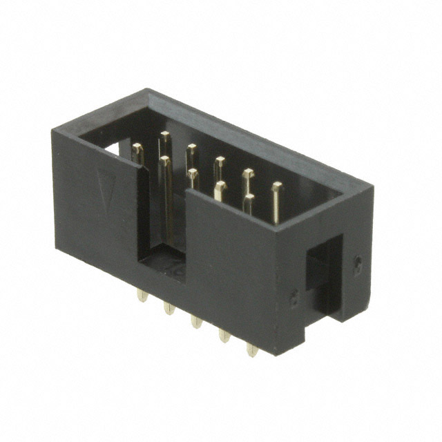 2mm Pitch SMT SMD Male Shrouded Box Header – Straight IDC Connector for PCB Applications