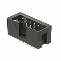 PCB Mounted Dual Row Straight Male Shrouded Box Header – Ideal for IDC Connector and PCB Applications