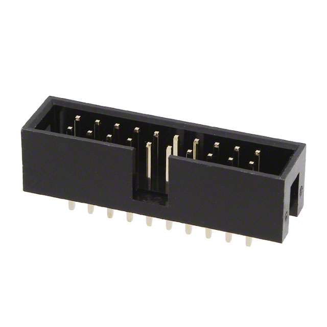 2mm Pitch SMT SMD Male Shrouded Box Header – Straight IDC Connector for PCB Applications