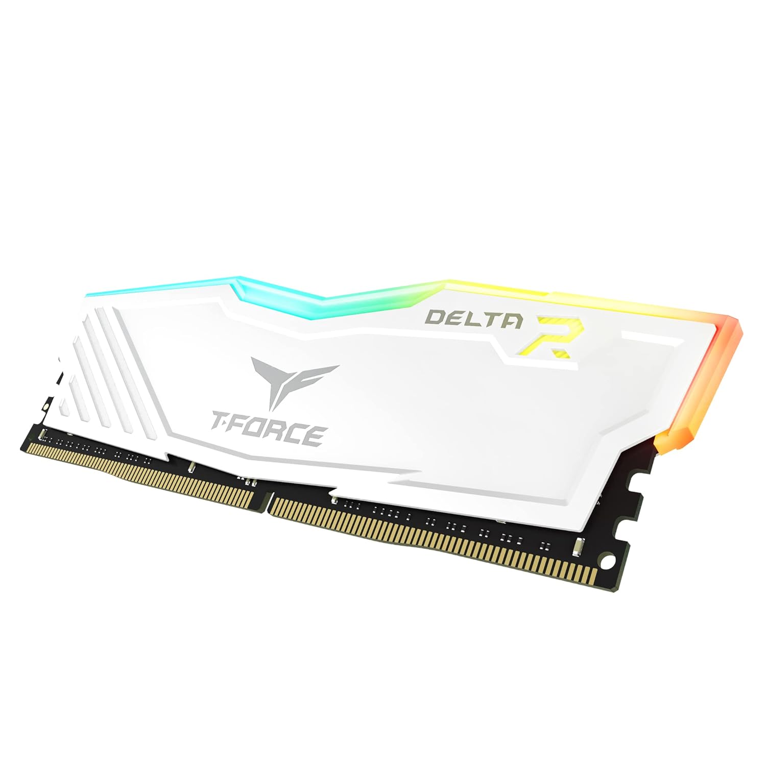 TeamGroup T-Force Delta RGB DDR4 RAM Kit, Desktop Gaming Memory, Metal Heatsink, ARGB Sync, XMP 2.0, for Intel/AMD CPU, High Performance Low Latency Module