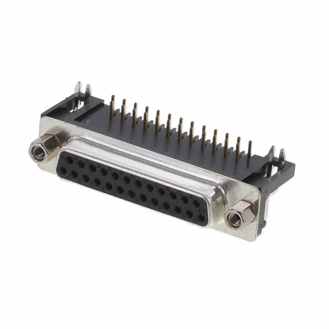 D-Subminiature Connector – Right Angle PCB Mount for Reliable and Compact Signal Connections