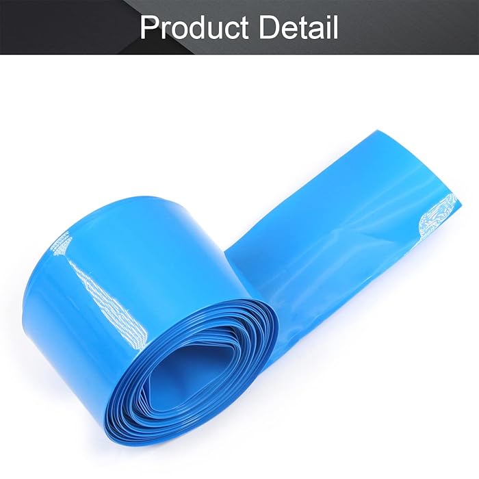 PVC Heat Shrinkable Busbar Sleeve 25mm (Blue)