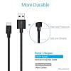 Portronics Konnect Core Plus 2M Fast Charging 3A Micro USB Cable for Android Phones (Black)