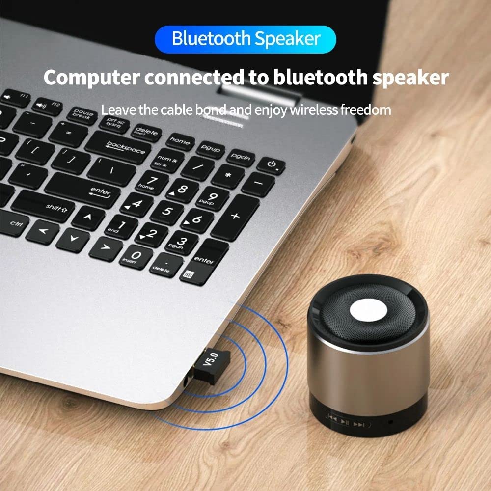 USB 5.0V Bluetooth Dongle Adapter for PC Windows 8,7 Vista XP Mac OS