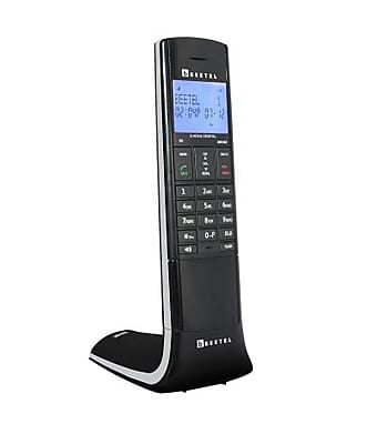 Beetel X95 Cordless Landline Phone BLACK /GREY
