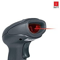 iBall WBS-650MV 2.4GHZ Wireless High-Speed 1D Barcode Scanner Reader,