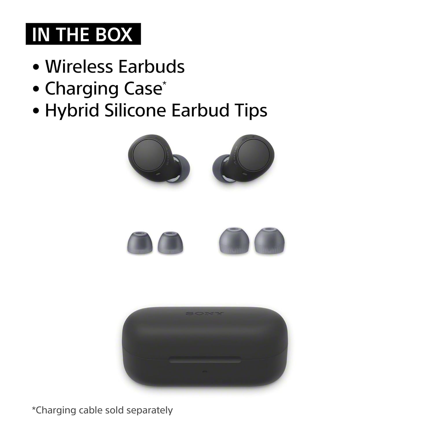 Sony WF-C510 Truly Wireless Bluetooth Earbuds with Mic, TWS, Up to 22 Hours Battery, in Ear, Ambient Sound Mode, Small and Comfortable, Ipx4