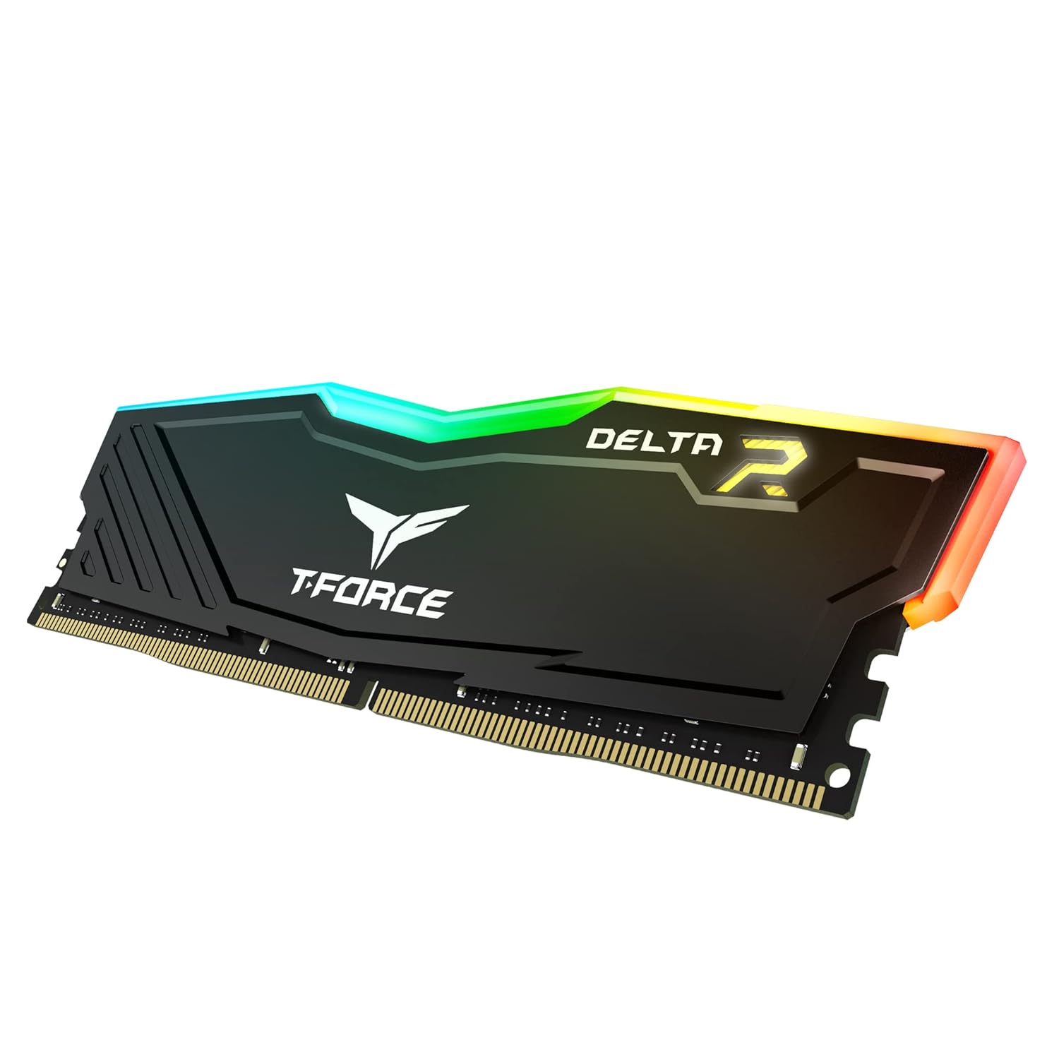 TeamGroup T-Force Delta RGB DDR4 RAM Kit, Desktop Gaming Memory, Metal Heatsink, ARGB Sync, XMP 2.0, for Intel/AMD CPU, High Performance Low Latency Module