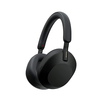 Sony WH-1000XM5 Wireless The Best Active Noise Cancelling Headphones, 8 Mics for Clear Calling, Battery- 40Hrs(w/o NC), 30Hrs(with NC), 3Hrs Playback, Multi Point Connectivity -Black