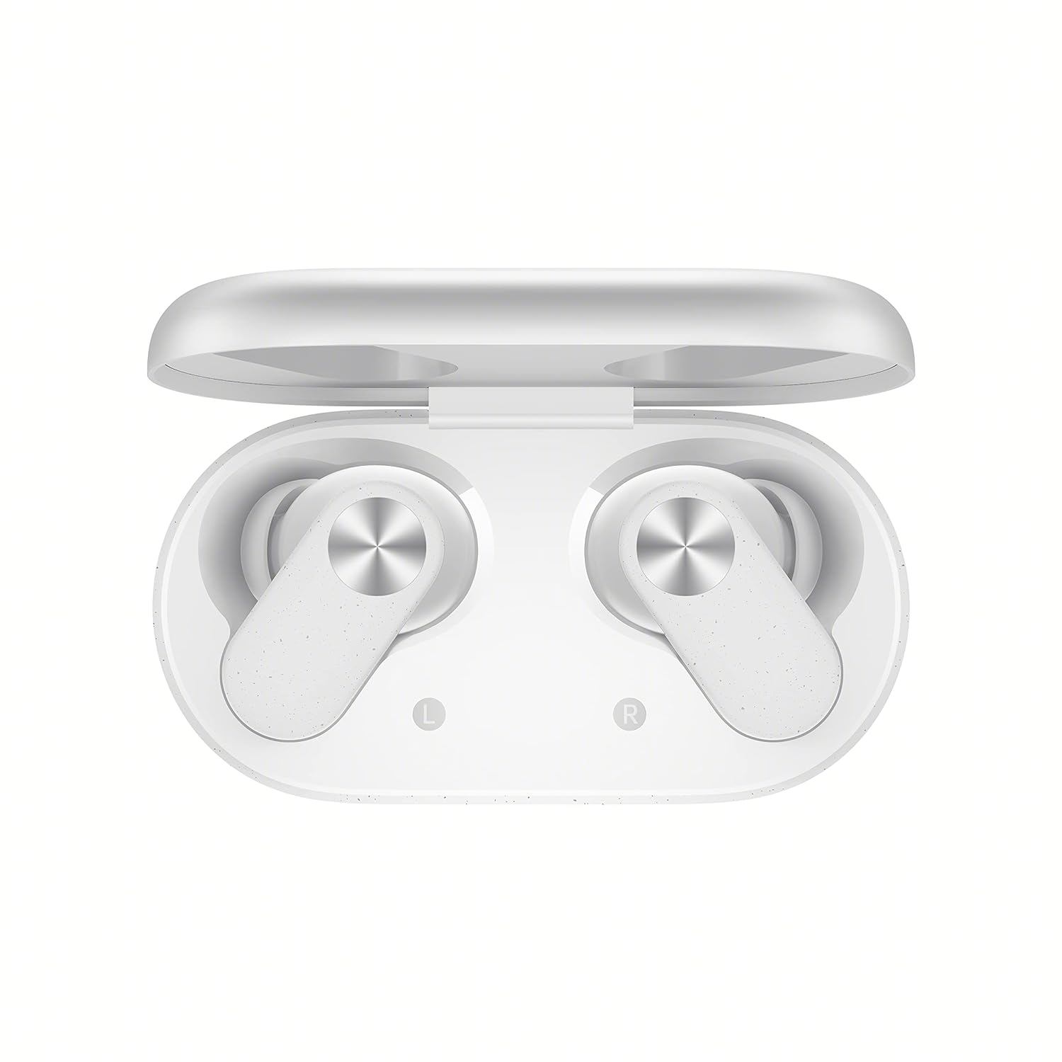 OnePlus Nord Buds 2 True Wireless in Ear Earbuds with Mic, Upto 25dB ANC 12.4mm Dynamic Titanium Drivers, Playback Upto 36hr - Lightning White