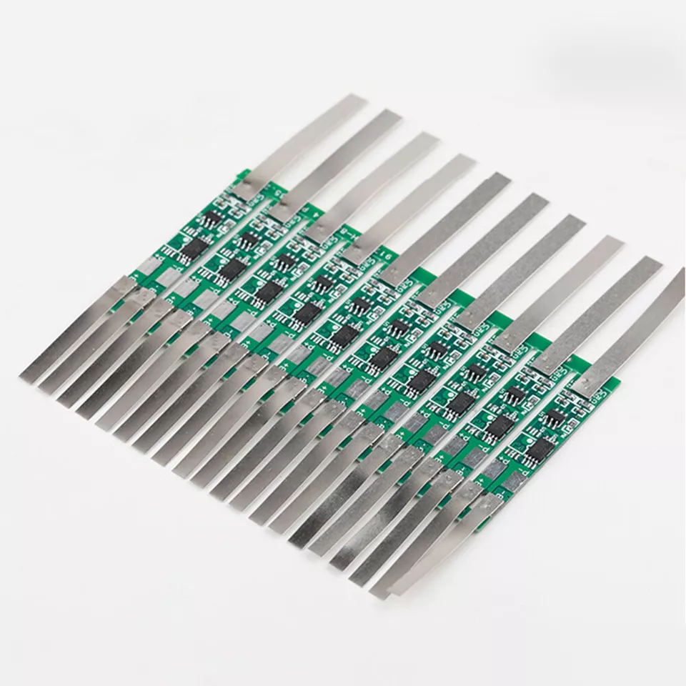 7.4V 2S Lithium Battery Protection Board 18650 with 2-9A MOS Dot Nickel Strips With increased current function