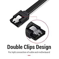 SATA Data Cable With Lock