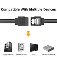 SATA Data Cable With Lock