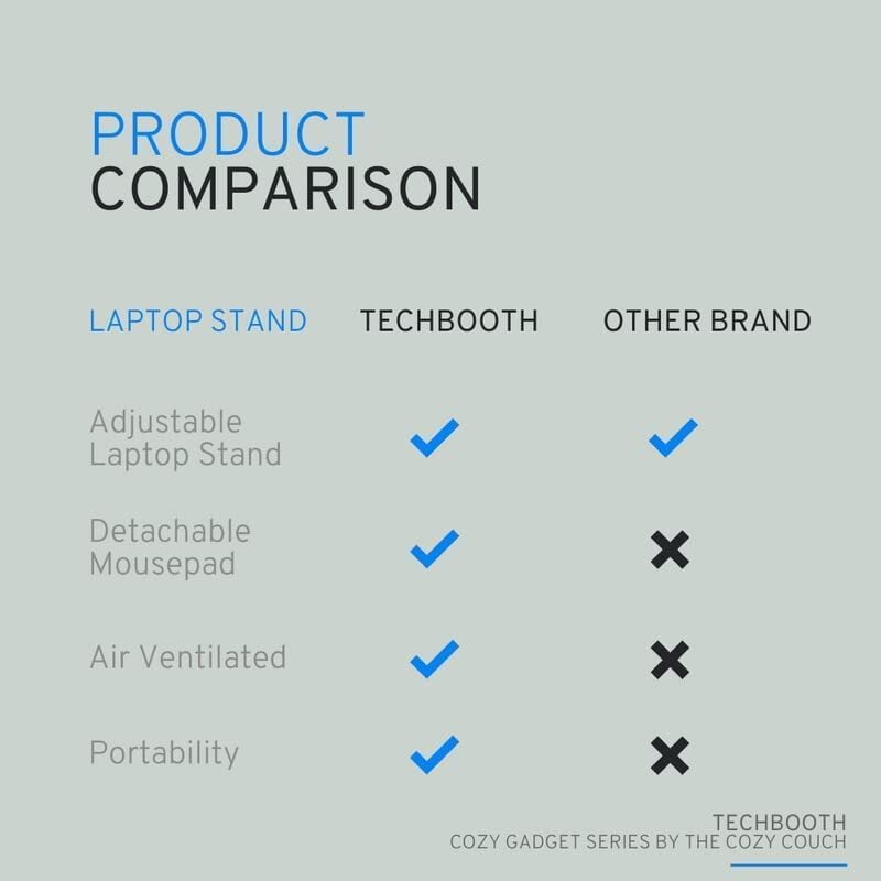 AD-CP-0203 Laptop Cooling Pad with 7 Adjustable Tilt Angles and Convenient Features