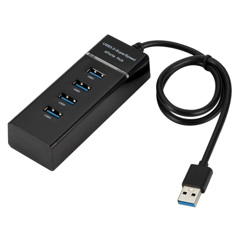 USB 3.0 Port With Super Speed 5 Gbps 4 Port USB Hub