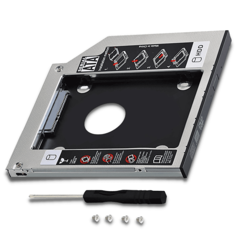 Second HDD Caddy 9.5 mm SATA 2.0 Slim SATA III Hard Drive