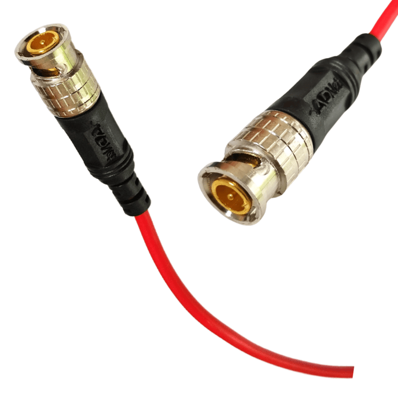 BNC Cable Premium Brass Connector with Copper Cable