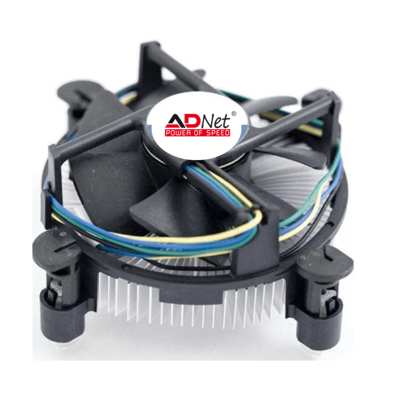 AD-CF-342 CPU Cooling Fan i3 / i5 / i7 with Aluminum Heatsink