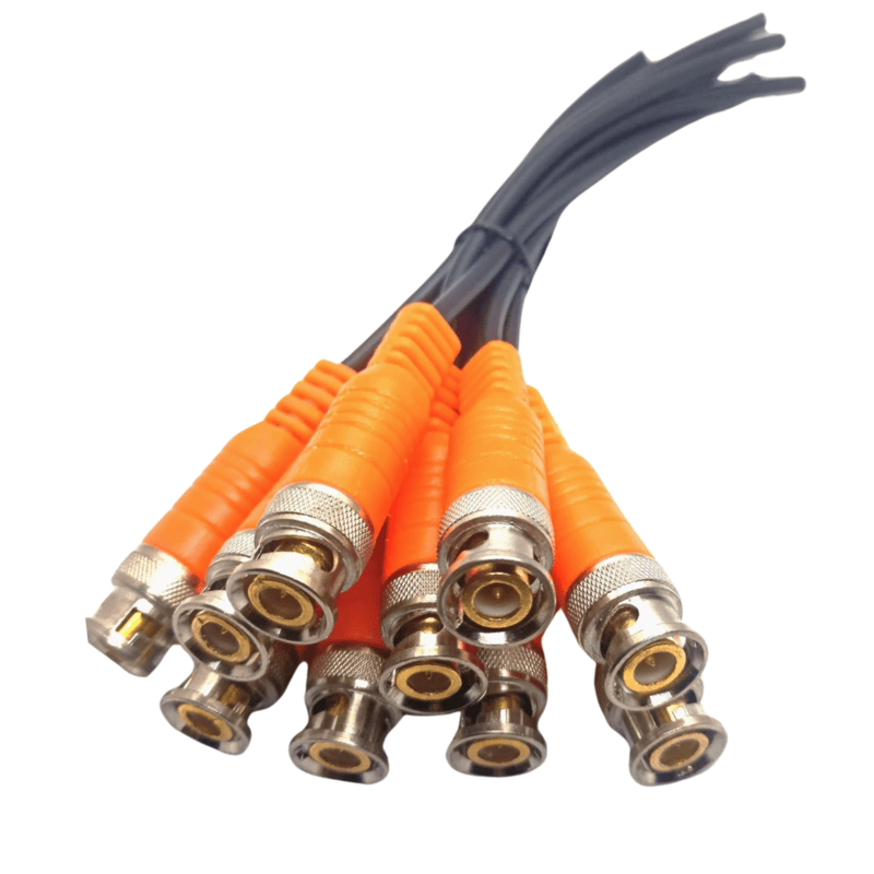 AD-BN-367 BNC Gold Connector for CCTV – Molded, Durable, High-Quality Connection