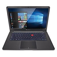 iBall Premio v2.0 CompBook 14-inch Laptop Pentium Quad Core N4200/4GB/500GB/Windows 10/Integrated Graphics (Refurbished)