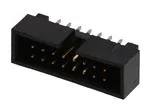 PCB Mounted Dual Row Straight Male Shrouded Box Header – Ideal for IDC Connector and PCB Applications