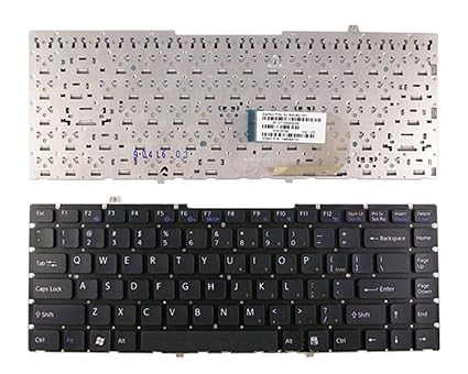 Laptop Keyboard Compatible for Sony VAIO VGN FW Black.