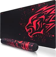 Gaming Mouse Pad (60 X 30cm) Non-Slip Rubber Base Mouse pad Mice Smooth Cloth Surface Keyboard