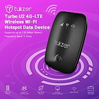 Tukzer 4G LTE Wireless Dongle Turbo -U2Tukzer 4G LTE Wireless Dongle Turbo -U2