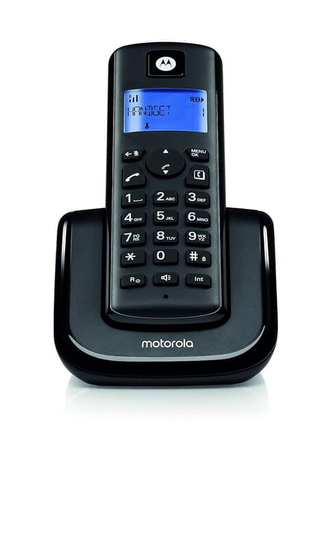 Motorola T201I Digital Cordless Landline Phone (Black)