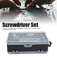 Repair Screwdriver Kit - Rustproof Bits for Phones, Computers & Watches, High Accuracy