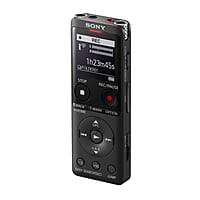 SONY ICD-UX570 Digital Voice Recorder - 4 GB Voice Recorder  (1.42 inch Display) Black