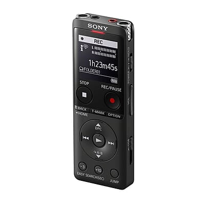 SONY ICD-UX570 Digital Voice Recorder - 4 GB Voice Recorder  (1.42 inch Display) Black