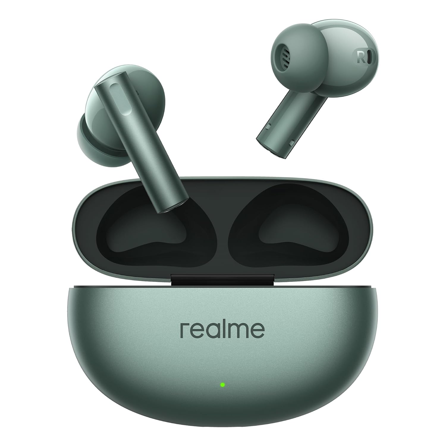 Realme Buds Air 6 TWS Earbuds – 12.4mm Driver, 50dB ANC, 40H Playtime, IP55, Bluetooth V5.3 (Flame Silver